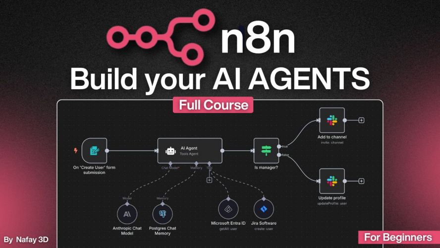 AI Automation with n8n & Make.com Training in abu dhabi