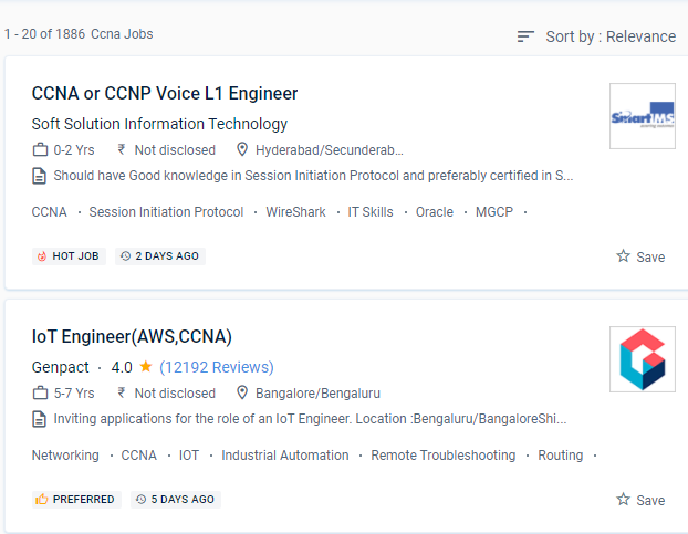 CCNA internship jobs in Al Ain