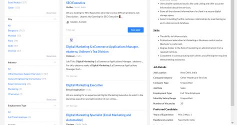Off-Page SEO internship jobs in Dubai
