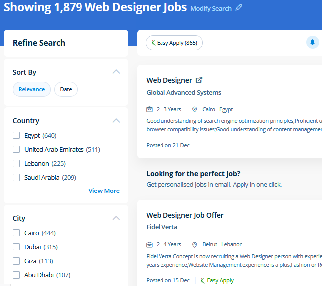 Web Design internship jobs in Ajman